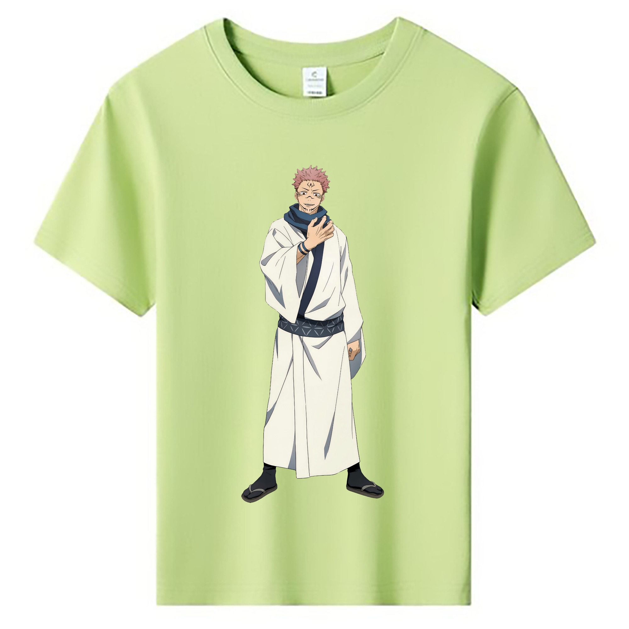 （画像用） 呪術廻戦 Jujutsu Kaisen 綿100％キッズTシャツ（フロントプリント）